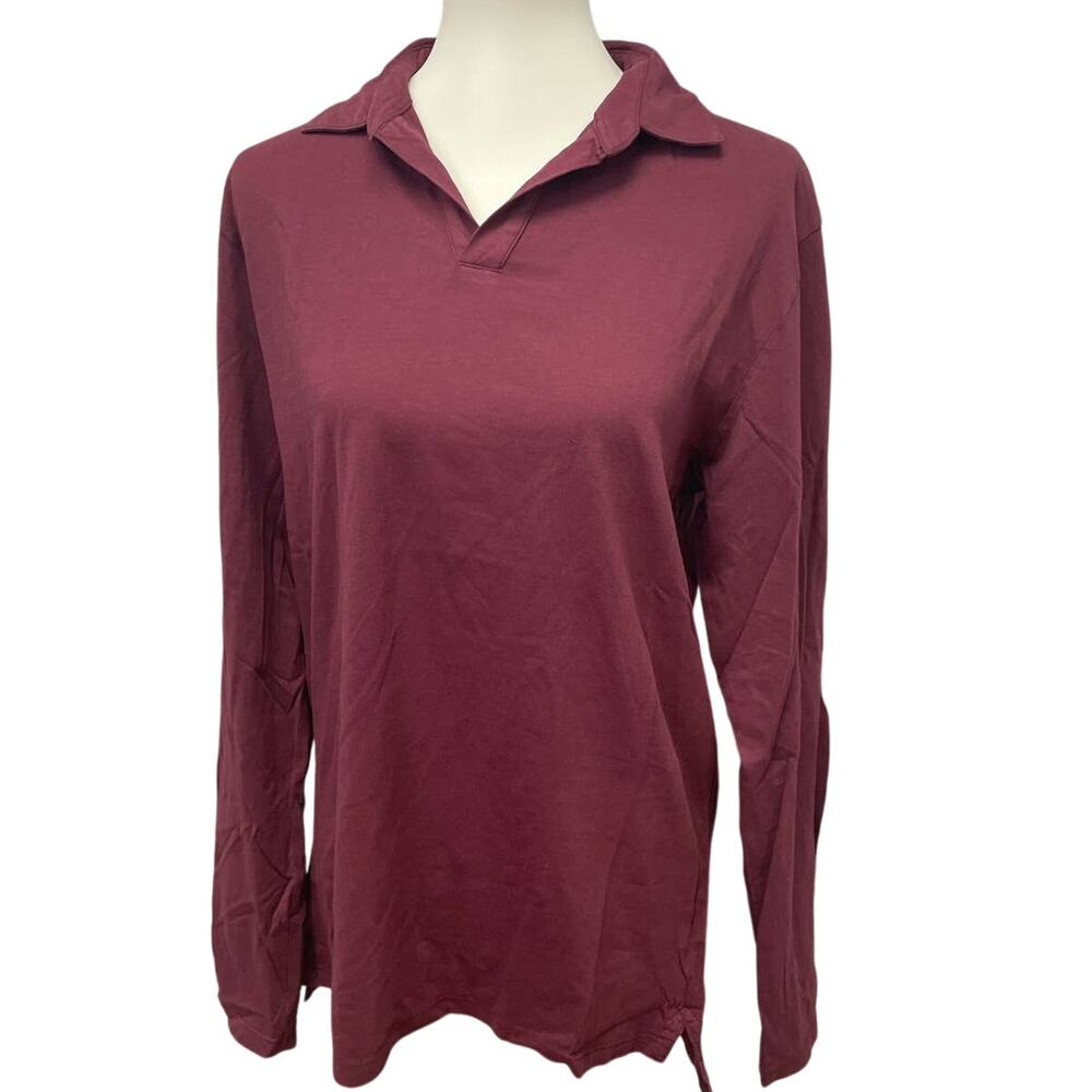 New NWT Olde School Brand Mens Medium Long Sleeve Collared 100% Cotton Shirt